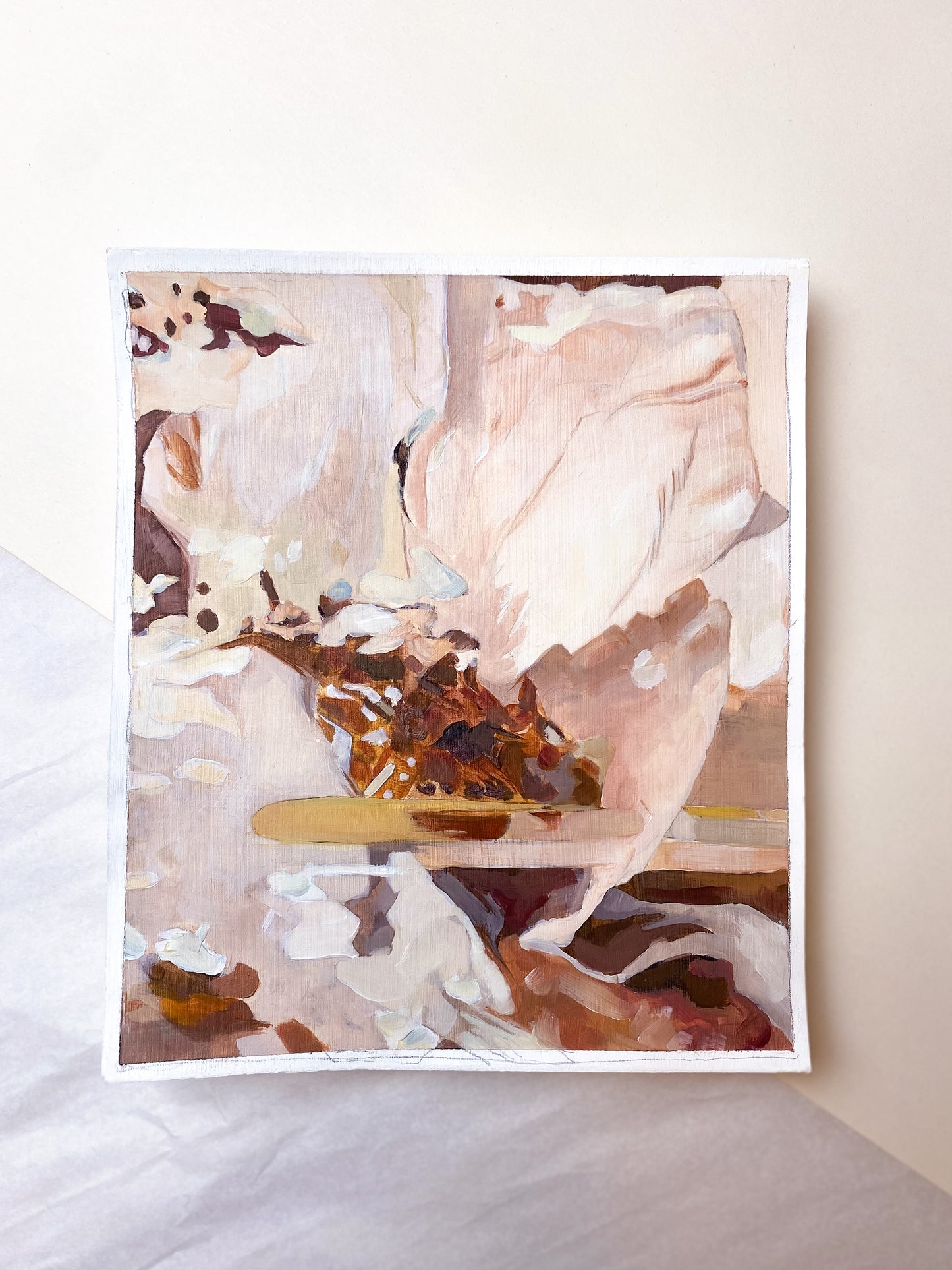 Feminine Beauty Series | No. 9 | Original Oil on Paper
