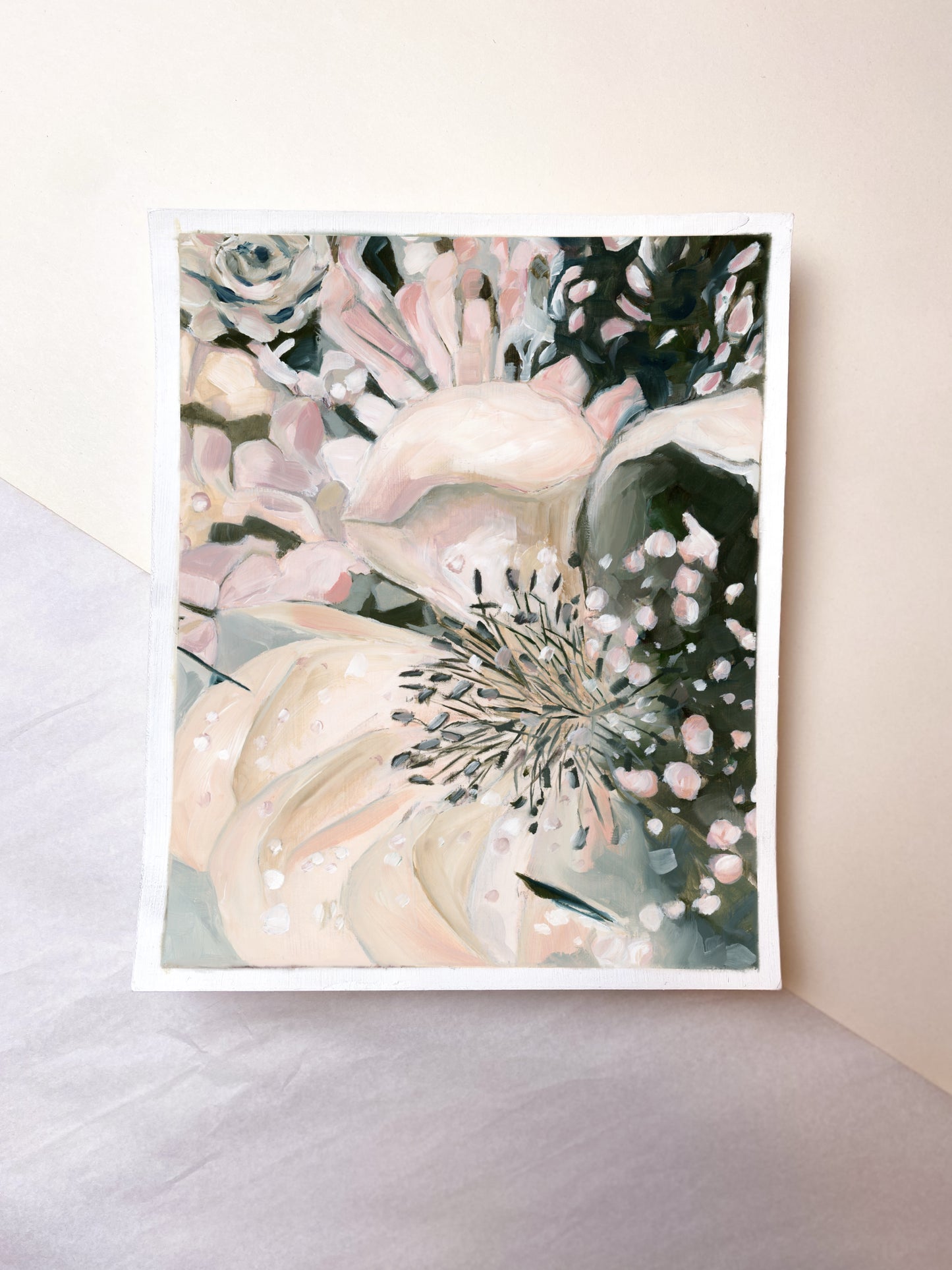 Feminine Beauty Series | No. 10 | Original Oil on Paper