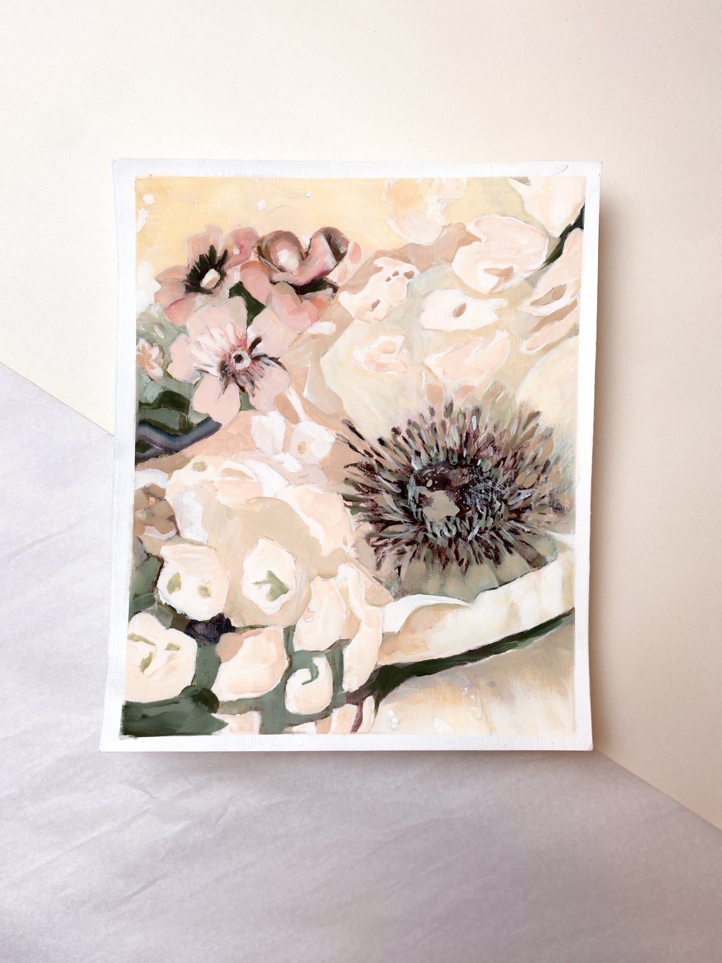 Feminine Beauty Series | No. 6 | Original Oil on Paper