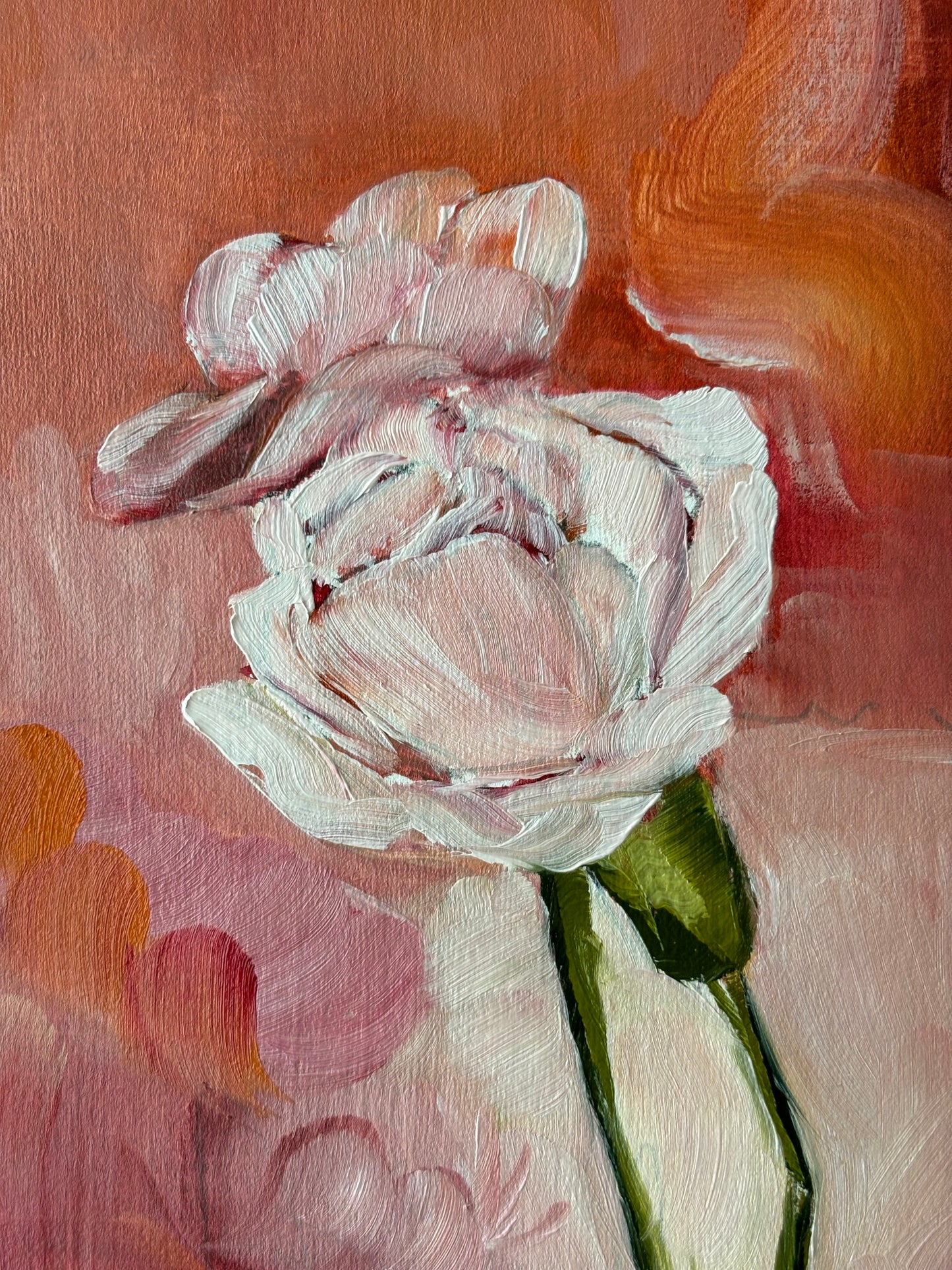 Day 14 - Daily Painting Challenge - Carnation