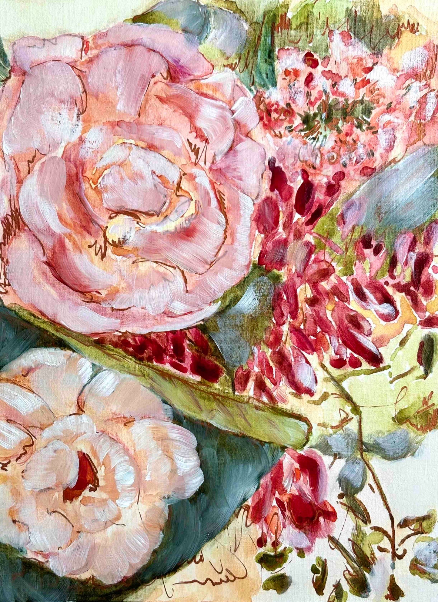 Day 18 - Daily Painting Challenge - Watercolor Florals