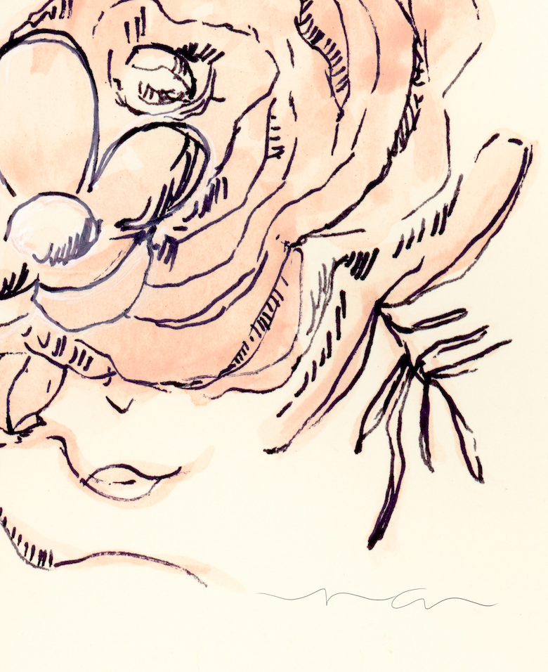 Flower Illustration | Watercolor Sketch | Digital Print