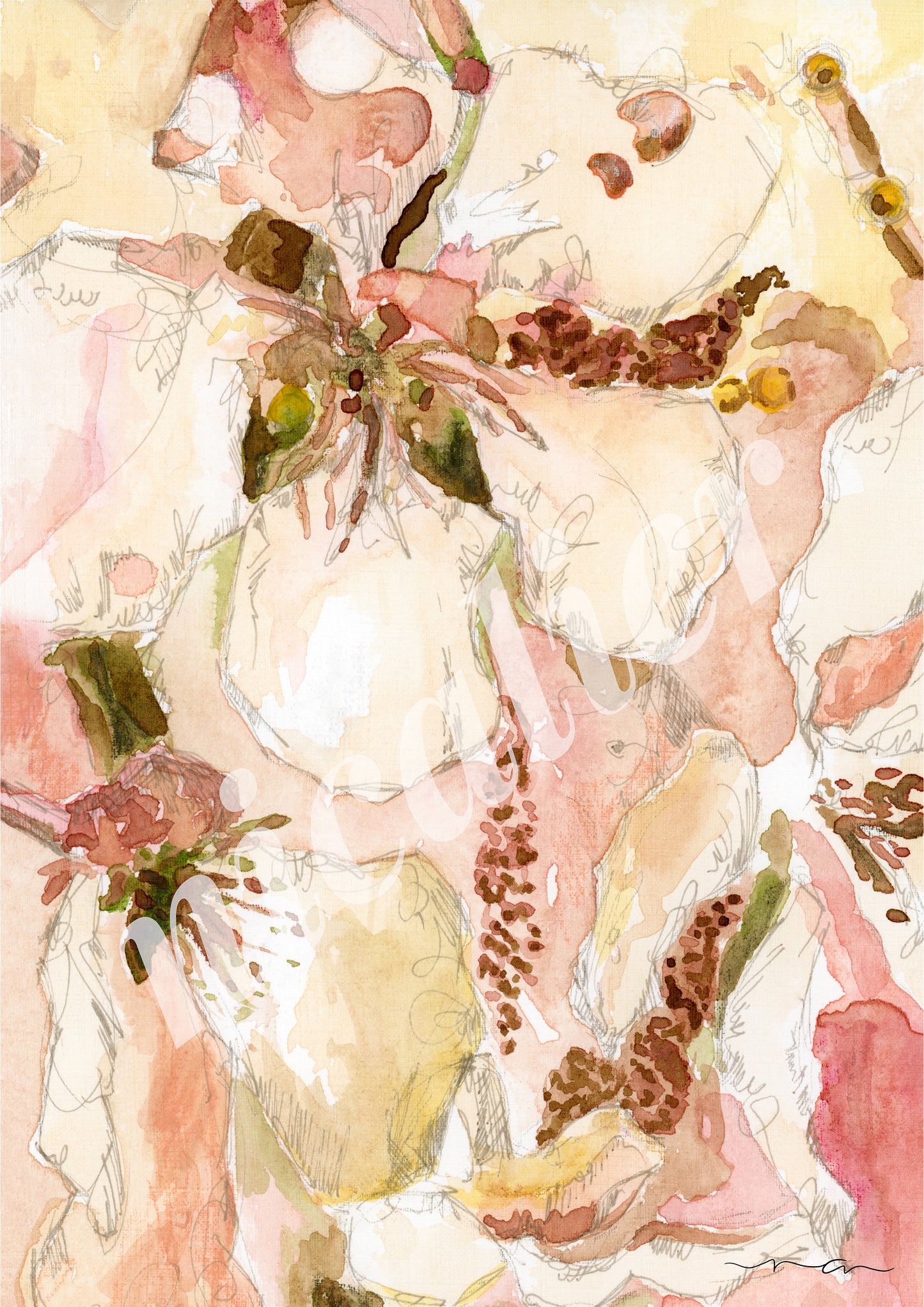 Feminine Beauty 1 | Digital Print