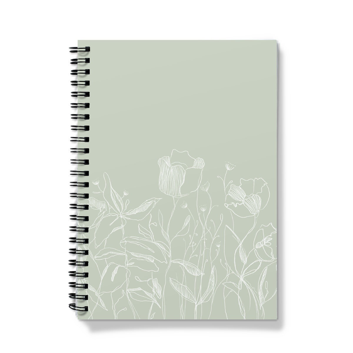 Floral Illustration Notebook