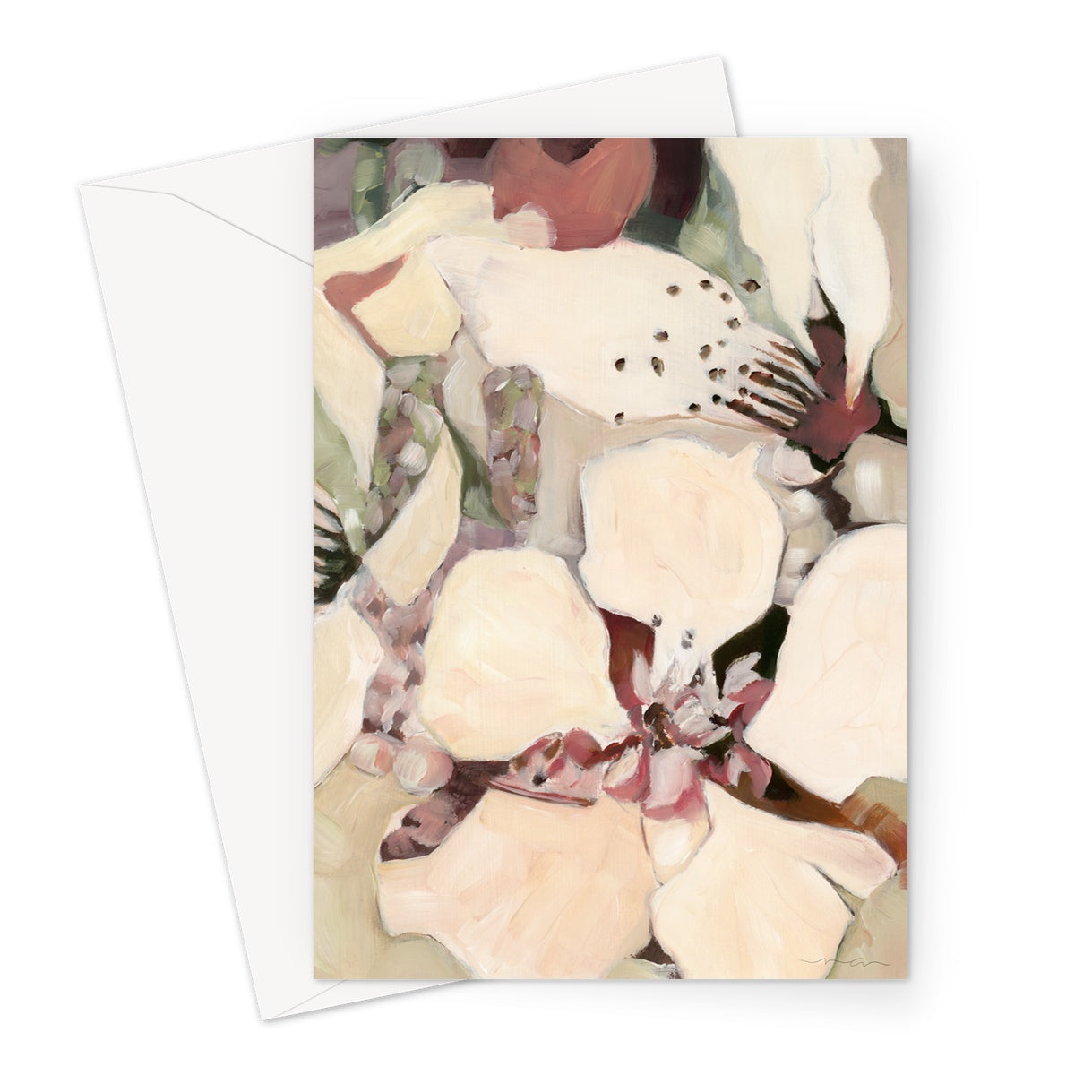 Feminine Beauty Series | No. 7 Greeting Card