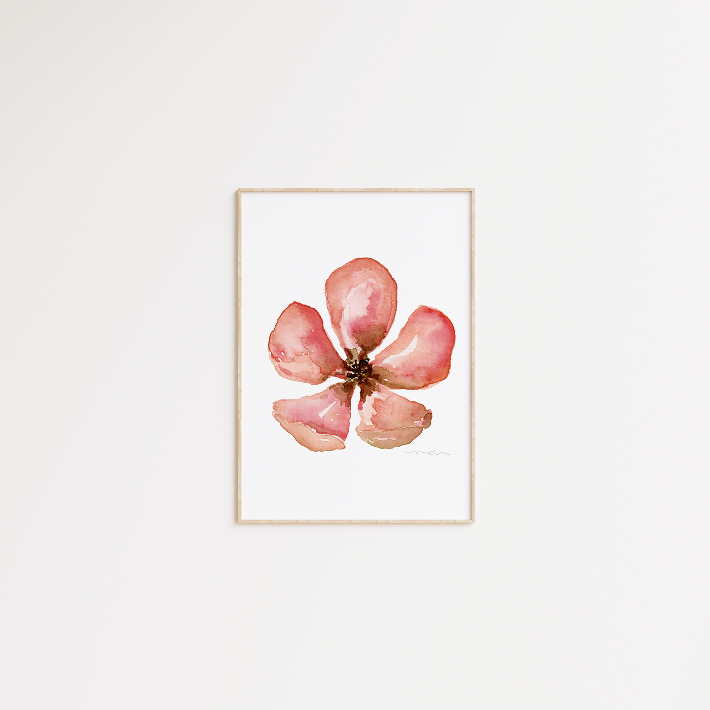 Flower | Watercolor Sketch | Digital Print
