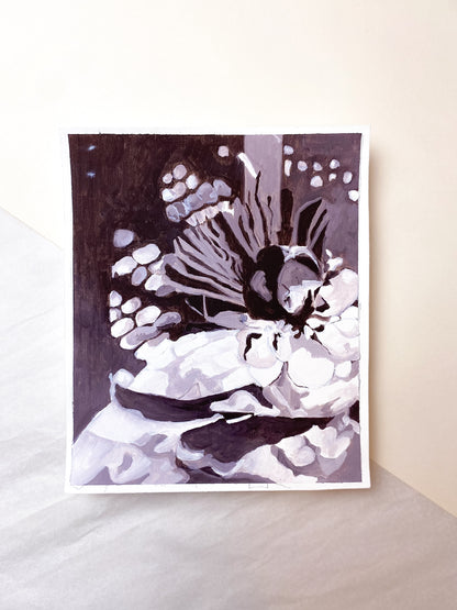Feminine Beauty Series | No. 5 | Original Oil on Paper