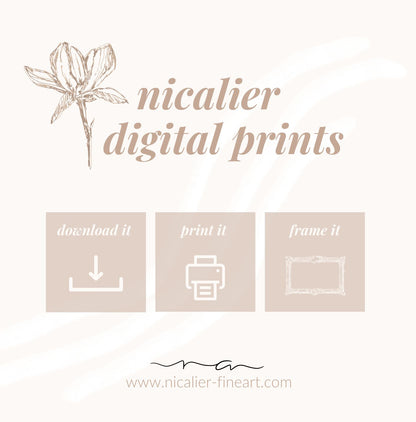 Feminine Beauty 2 | Digital Print