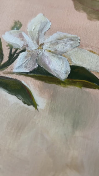 Day 5 - Daily Painting Challenge - Another Jasmine