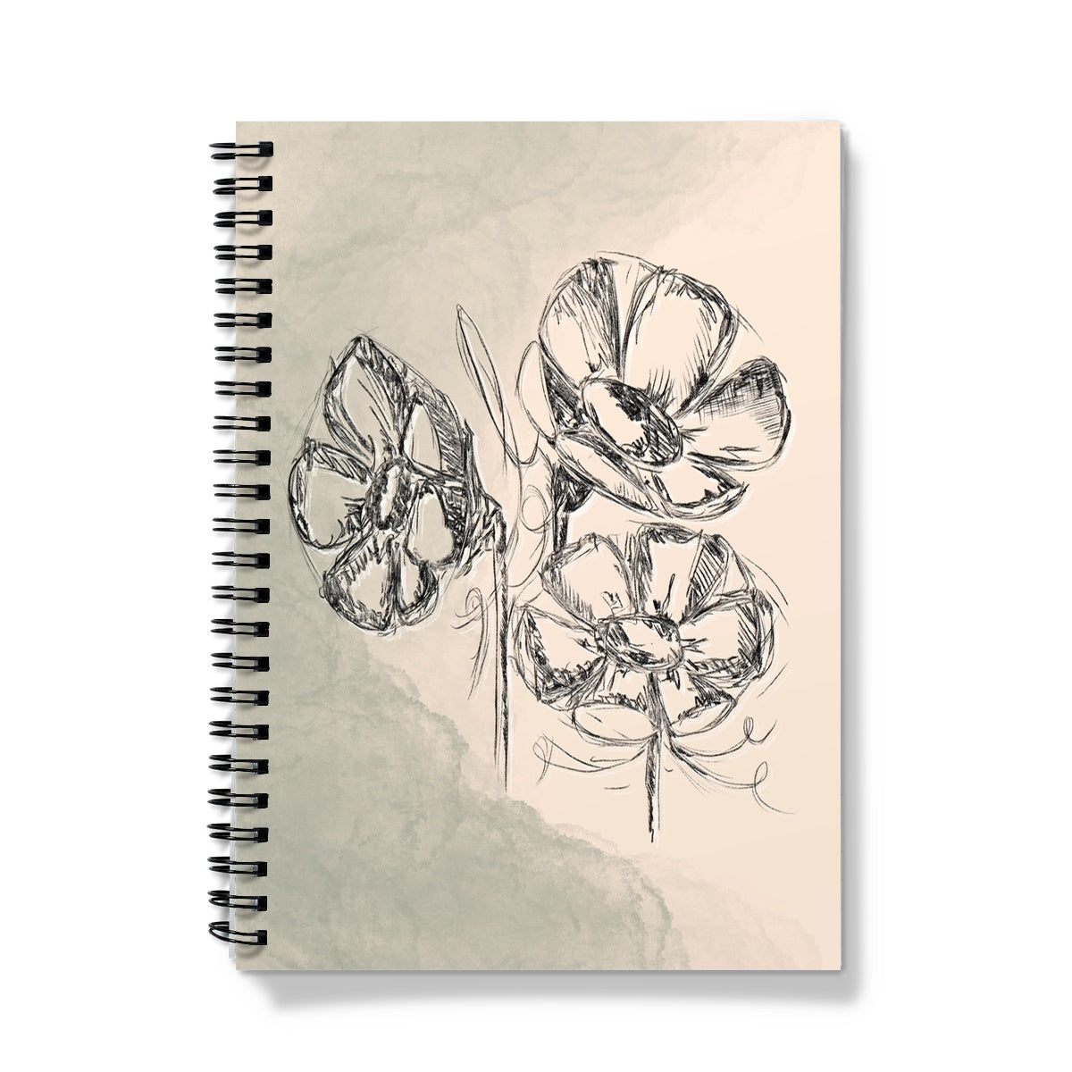 Floral Illustration Notebook