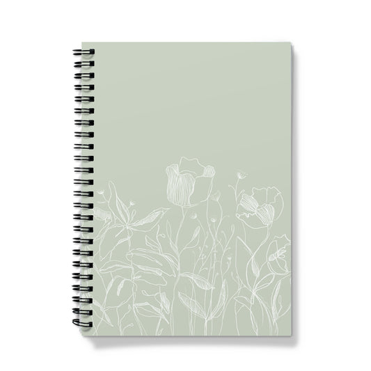 Floral Illustration Notebook